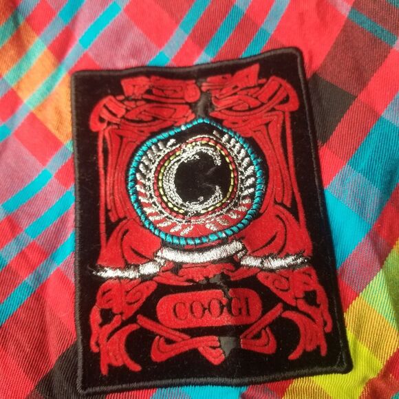 VTG COOGI Short Sleeve Shirt Men's XXL Colorful Logo Colorblock Retro - Picture 8 of 12